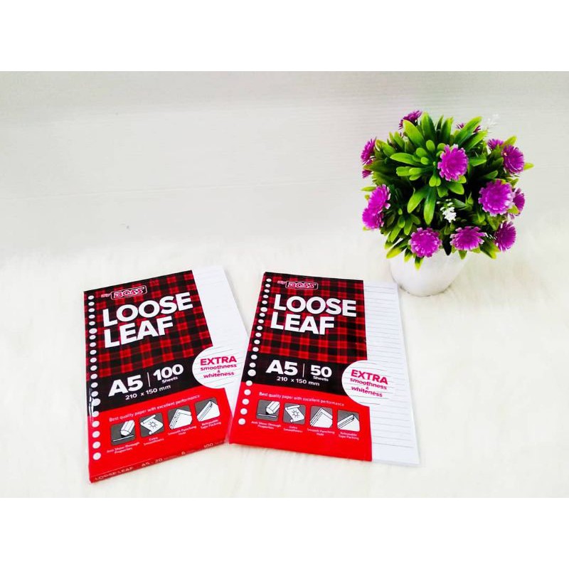 

loose leaf A5 50