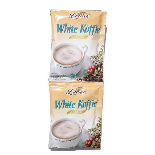 LUWAK WHITE KOFFIE 20GRAM X 5 SACHET/centraltrenggalek