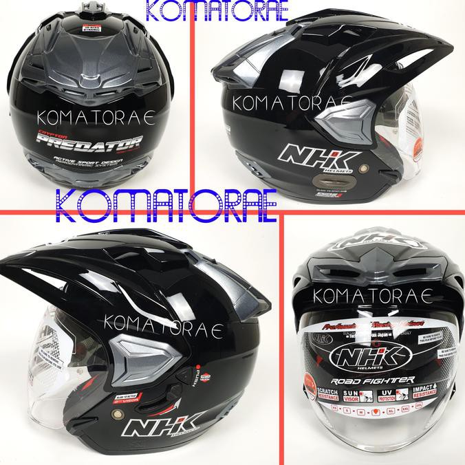 Harga Helm Nhk Predator Double Visor Terbaru Mei 21 Biggo Indonesia