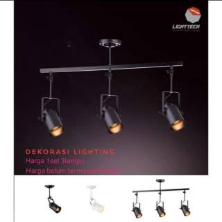 LAMPU GANTUNG PLAFON SPOTLIGHT RELL PANJANG MINIMALIS 3L LAMPU GANTUNG PLAFON SPOTLIGHT RELL PANJANG MINIMALIS 3L