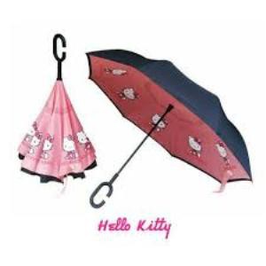 Payung Terbalik Karakter Kitty Frozen Doraemon Payung Mobil