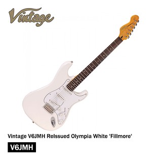 Vintage Guitar V6JMH ReIssued Olympia White 'Fillmore' | Shopee Indonesia