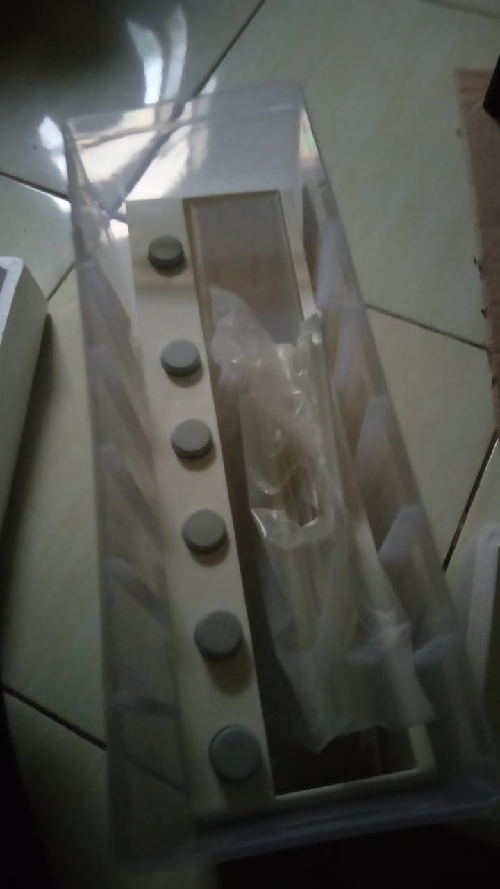 Dispenser 6 Sisi / Ricebox /dispenser Beras Sekat / Sereal /tempat Kacang Biji