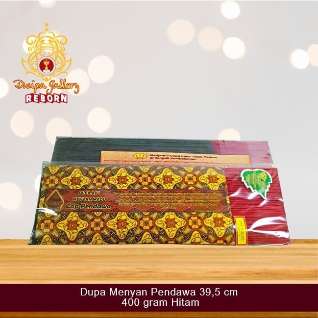 Dupa/ Hio wangi Harum Menyan Pendawa 39,5 cm 400 gram