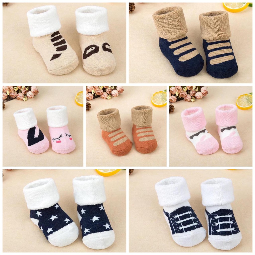 Kaos Kaki Anak / Kaos Kaki Bayi Motif Imut IMPORT KOREA