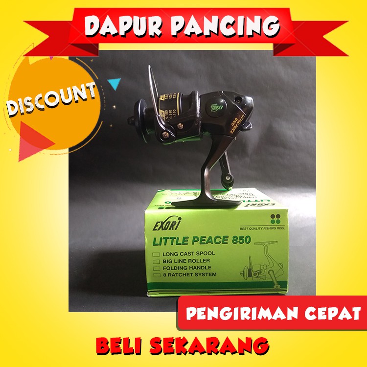 reel exory litte peace 750 Reel memancing Reel Pancing reel murah berkualitas
