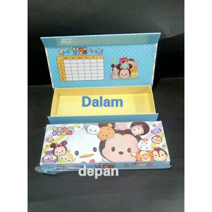 

Kotak Pensil Magnet Tsum Tsum