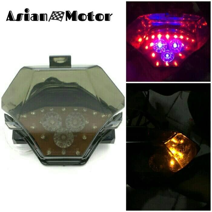 Lampu Stop Belakang Lampu Rem Stop Lamp LED Sen Sein Stoplamp Belakang R25 Mx King R3 MT25