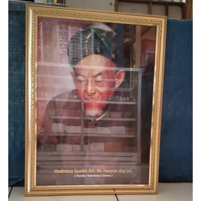 FRAME KYAI HASYIM ASY'ARI || FRAME KACA || NAHDLATUL ULAMA
