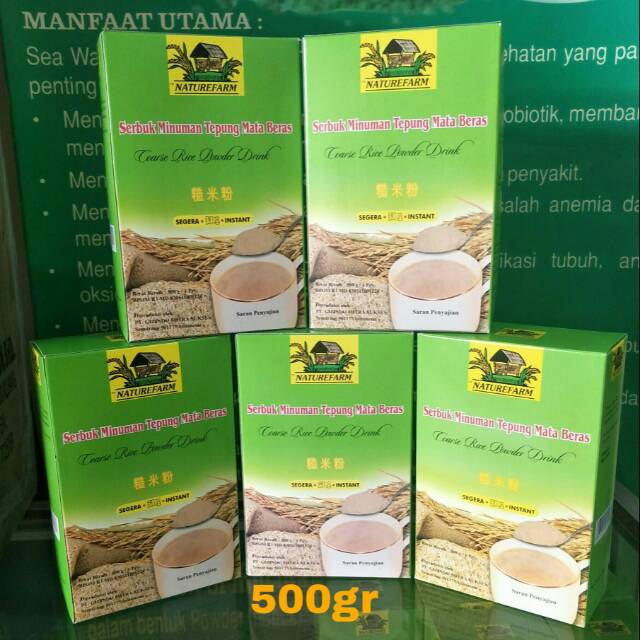 

TEPUNG MATA BERAS 500GR NATUREFARM