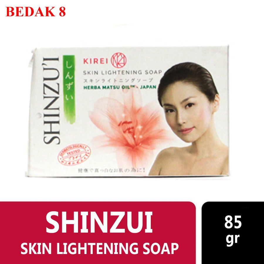 Sabun Shinzui  Batangan 80 gr/ Shinzui Skin Lightening Soap