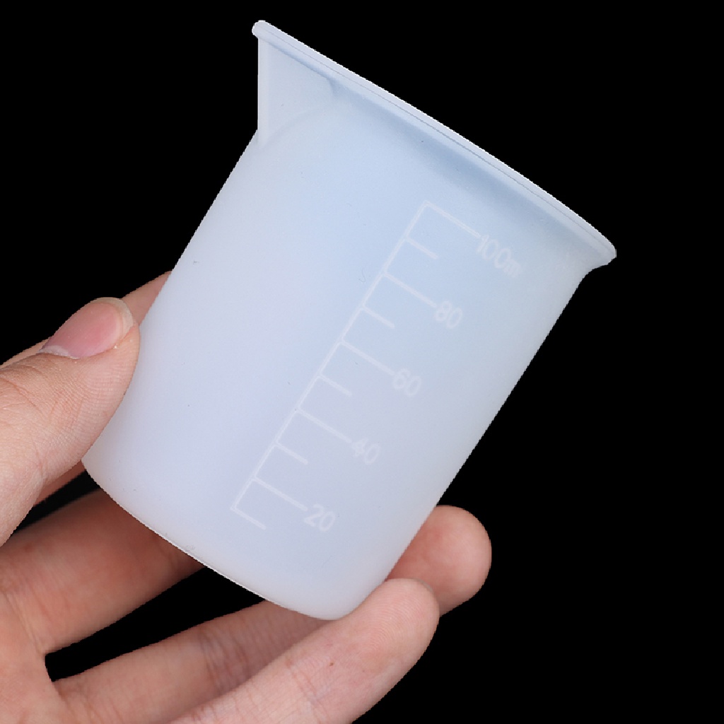 [adawnshbhyu] Silikon Resin Measuring Cup Stirrers DIY Jewelry Resin Lem Alat.