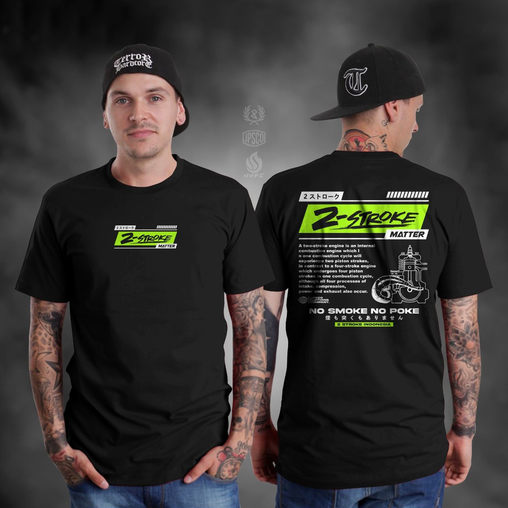 KAOS 2 TAK KAOS TWO STROKE INDONESIA  BAJU 2 TAK TWO STROKE