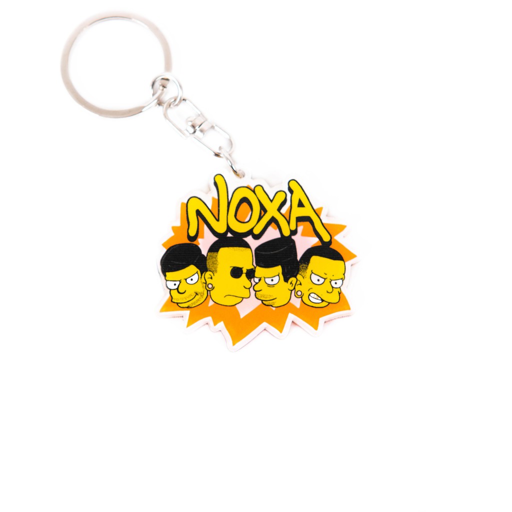 Shining Bright X Noxa Keep Grinding Keychain - Mix Colour