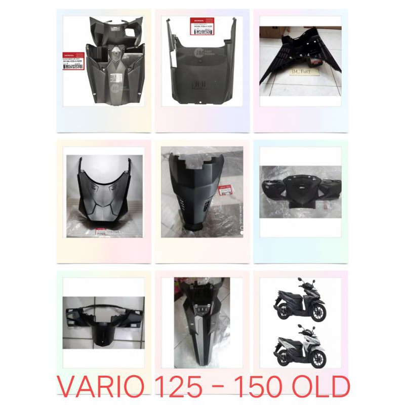 COVER BODY KASAR VARIO 125 150 LED OLD FULSET COVER HITAM KASAR VARIO 125 VARIO 150 LED OLD FULL ORI