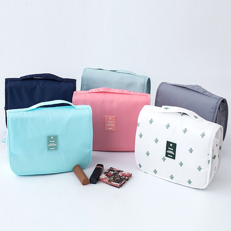 WJ1477 Travel Bag Portable Tas Kosmetik Peralatan Mandi Organizer Bag