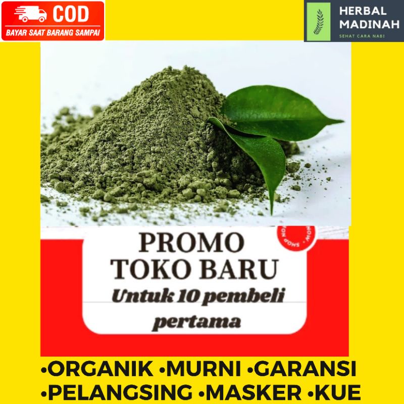 

Bubuk Green Tea 100 Gram Greentea Powder 100% murni Pure