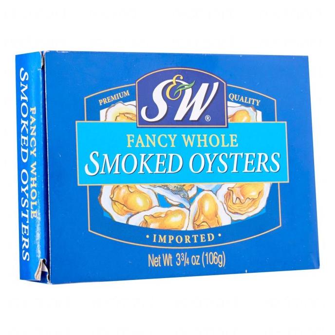 

S&W Smoked Oysters 106g