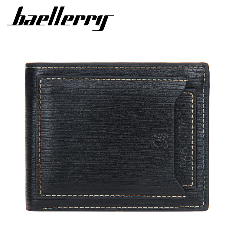 IMPOR BAELLERRY D2361 DOMPET UANG LIPAT TEBAL PRIA WANITA KULIT PU