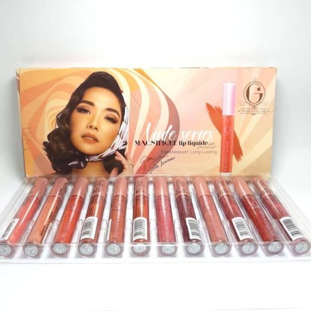 LIP CREAM MADAME GIE LIQUID MATTE ORIGINAL BPOM