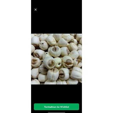 

Lian zi (蓮子 )100gr dan200gr / Lotus seeds/ biji teratai