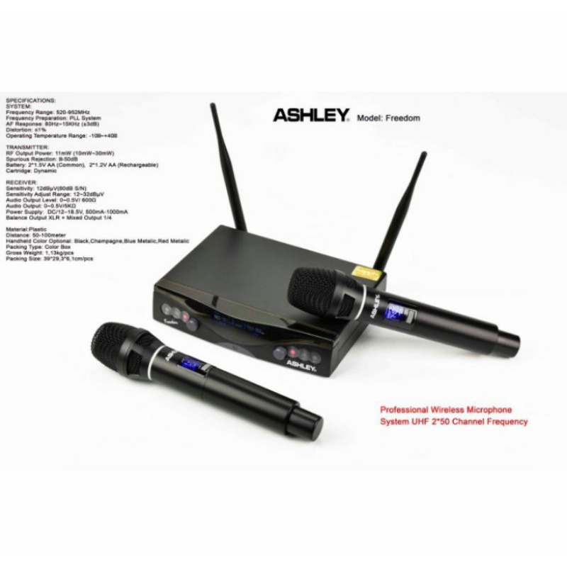 Mic Wireless Ashley Freedom