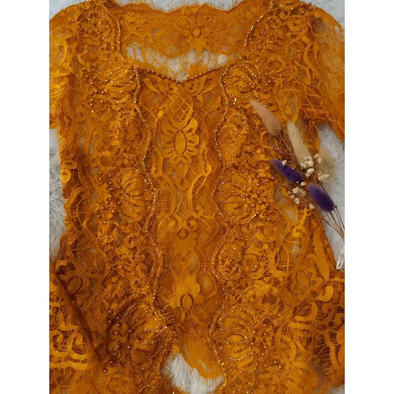 kebaya jadi brokat payet jepang mgb