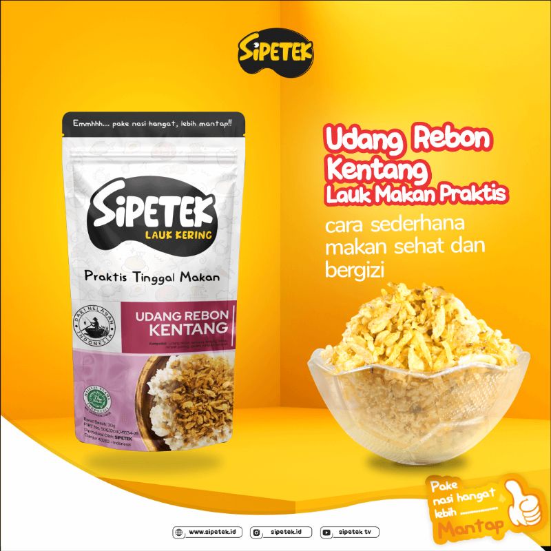 

SiPetek Udang Rebon Kentang