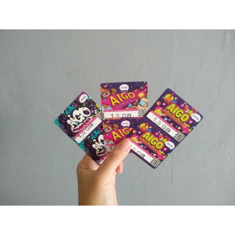 Voucher Axis AIGO 1GB 30 hari