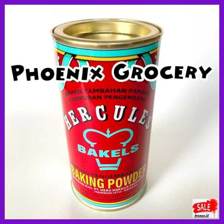 

DERPOWBAKING- HERCULES BAKING POWDER 450 GRAM -ASLIII.