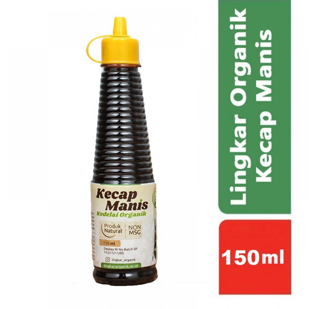 Lingkar Organik Kecap Manis 150ML (LO-KM150)