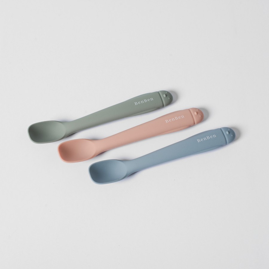 BENBEN Silicone Baby Spoon 1pc