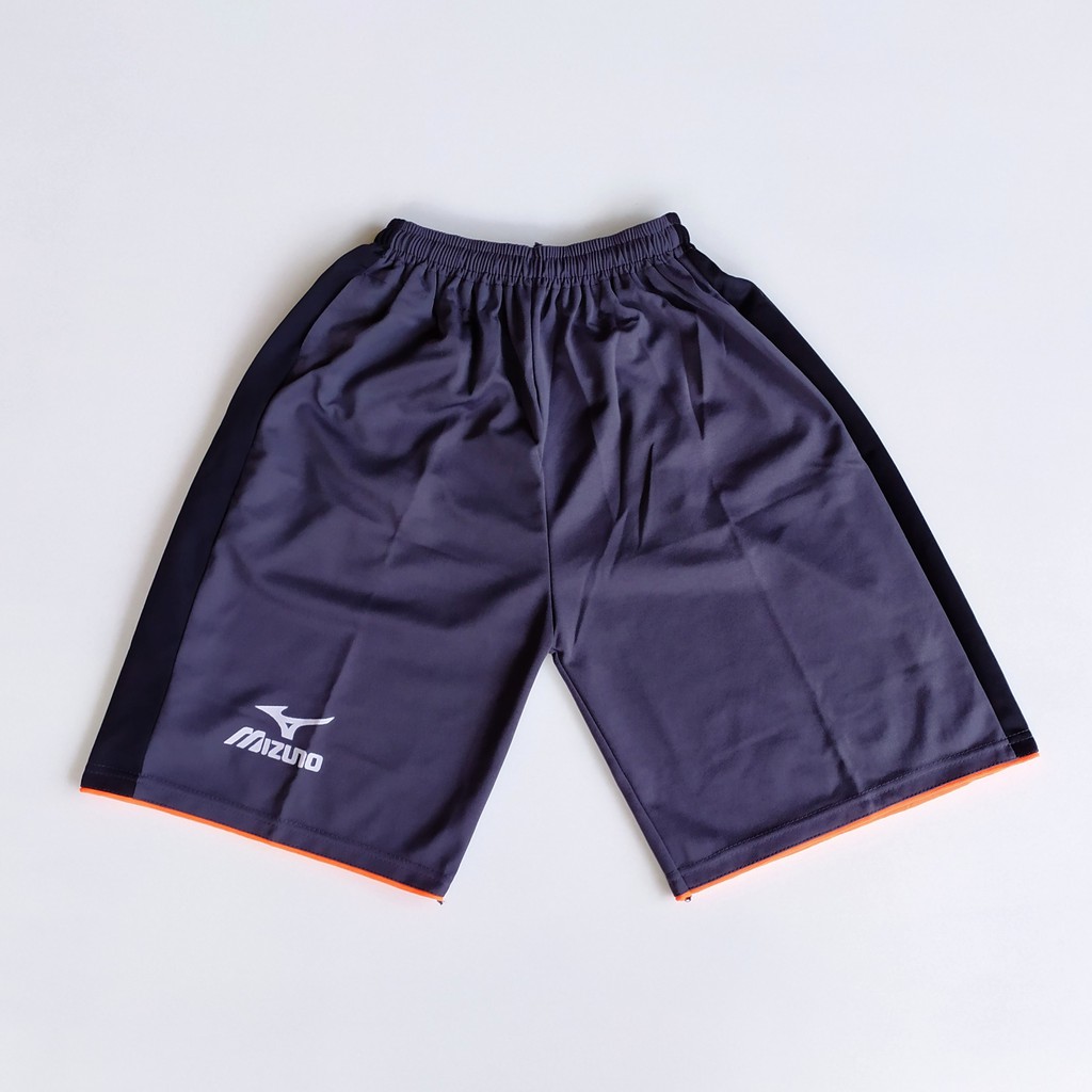 (1kg= 8pcs) Celana pendek olahraga/celana kolor/celana pendek pria/celana futsal/celana volly-Abu
