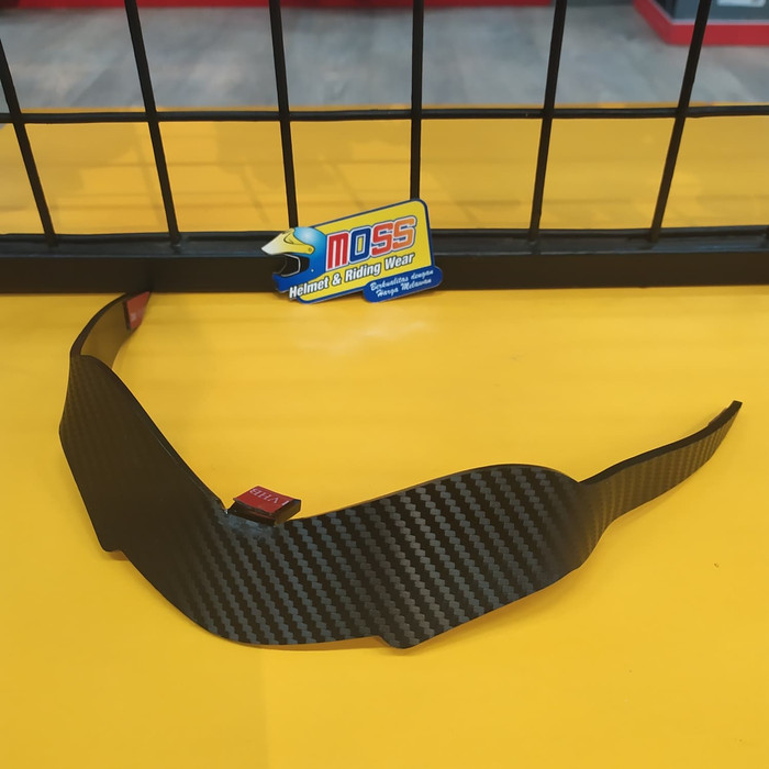 Spoiler Variasi KYT K2 Rider Motif Carbon | Accesories Helm