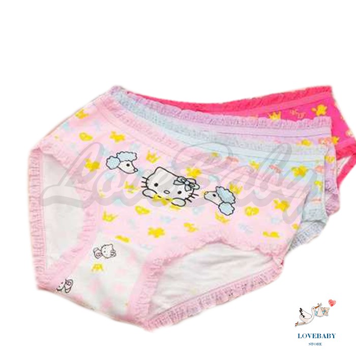 [1KG 52PCS] LBS Celana Dalam CD Anak Perempuan / Celana Boxer Anak Perempuan