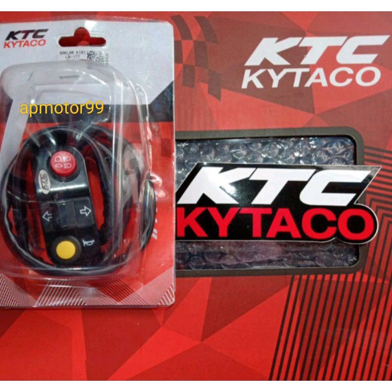 saklar kiri ktc kytaco buat matic lb 7⁷7 hitam