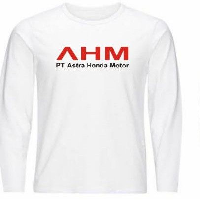 KAOS TSHIRT LENGAN PANJANG AHM PT ASTRA HONDA MOTOR