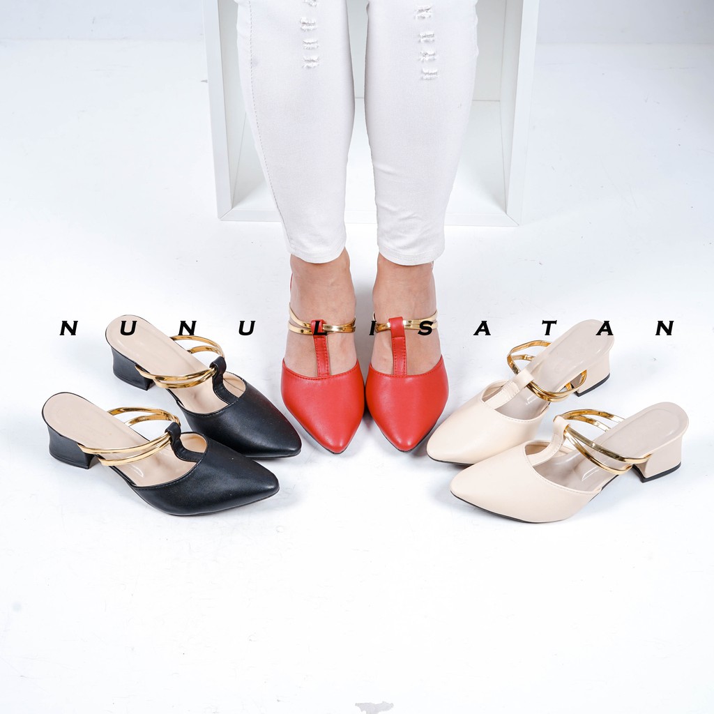 NunuLisatan - Heels Trendy Wanita Termurah  Z01 LANCIP