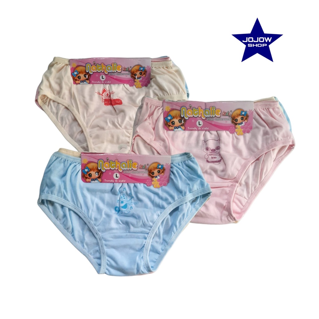 Celana dalam anak perempuan NATHALIE kids 506 [ isi 3 pcs ]