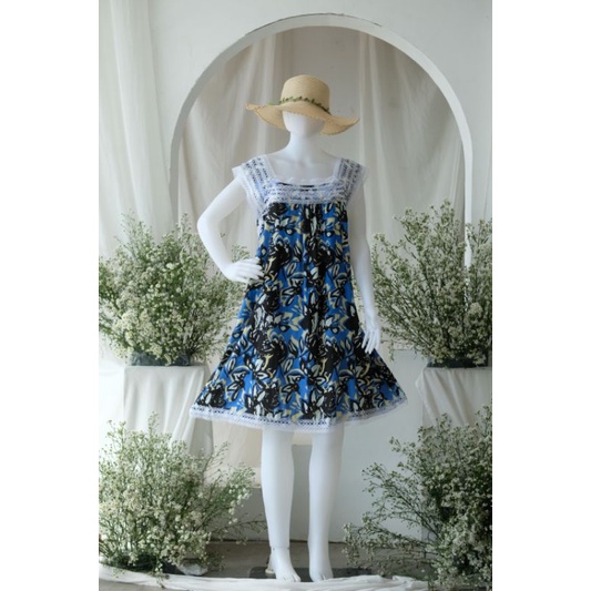 ALINA SLEEPWEAR-Blackblue