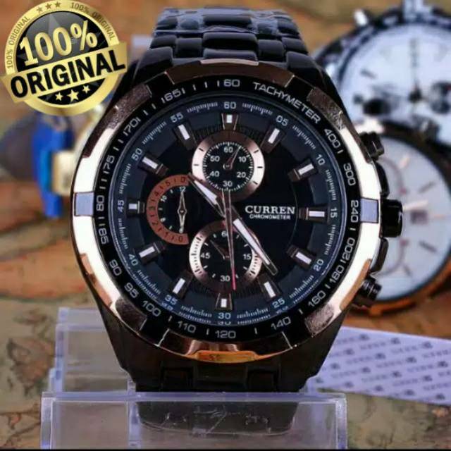 CURREN 8023 Jam Tangan Curren ORIGINAL Pria Chrono Tidak Aktif