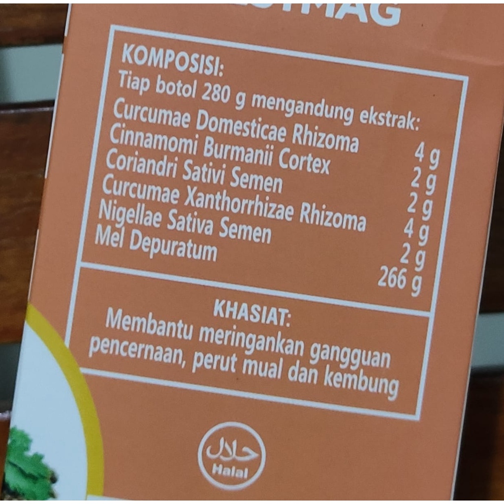 Madu ZestMag 280 Gram / Mengatasi Gangguan Pencernaan / Mual / Maag / Perut Kembung