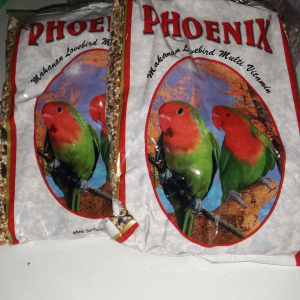 Phoenix Lovebird Multi Vitamin Pakan Makanan Burung Love Bird Millet