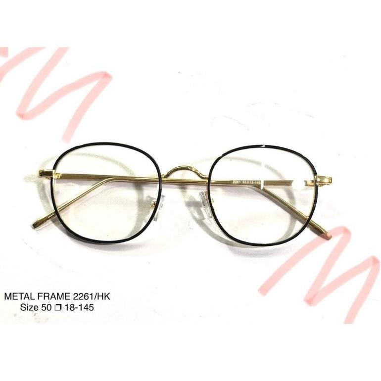 9F8 kacamata pauline lensa photocromic antiradiasi bisa untuk normal dan minus pria wanita