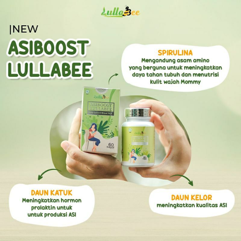 ASI BOOSTER KELORCAP LULLABEE isi 50 KAPSUL Exp 09/2023