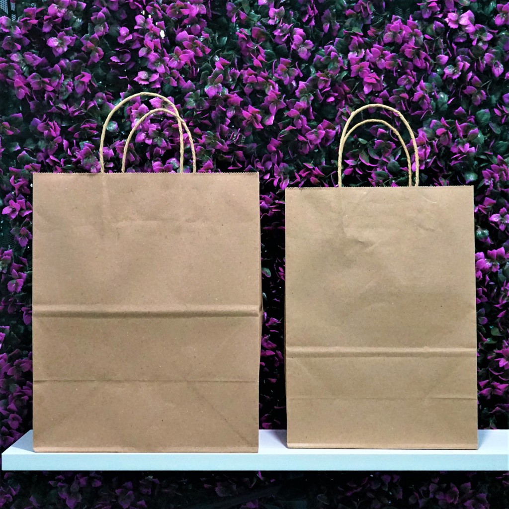 

Paper Bag Coklat Polos Ecokraft