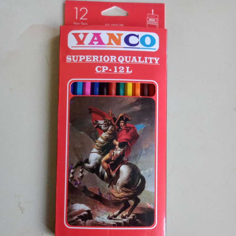 Pensil warna 12 panjang