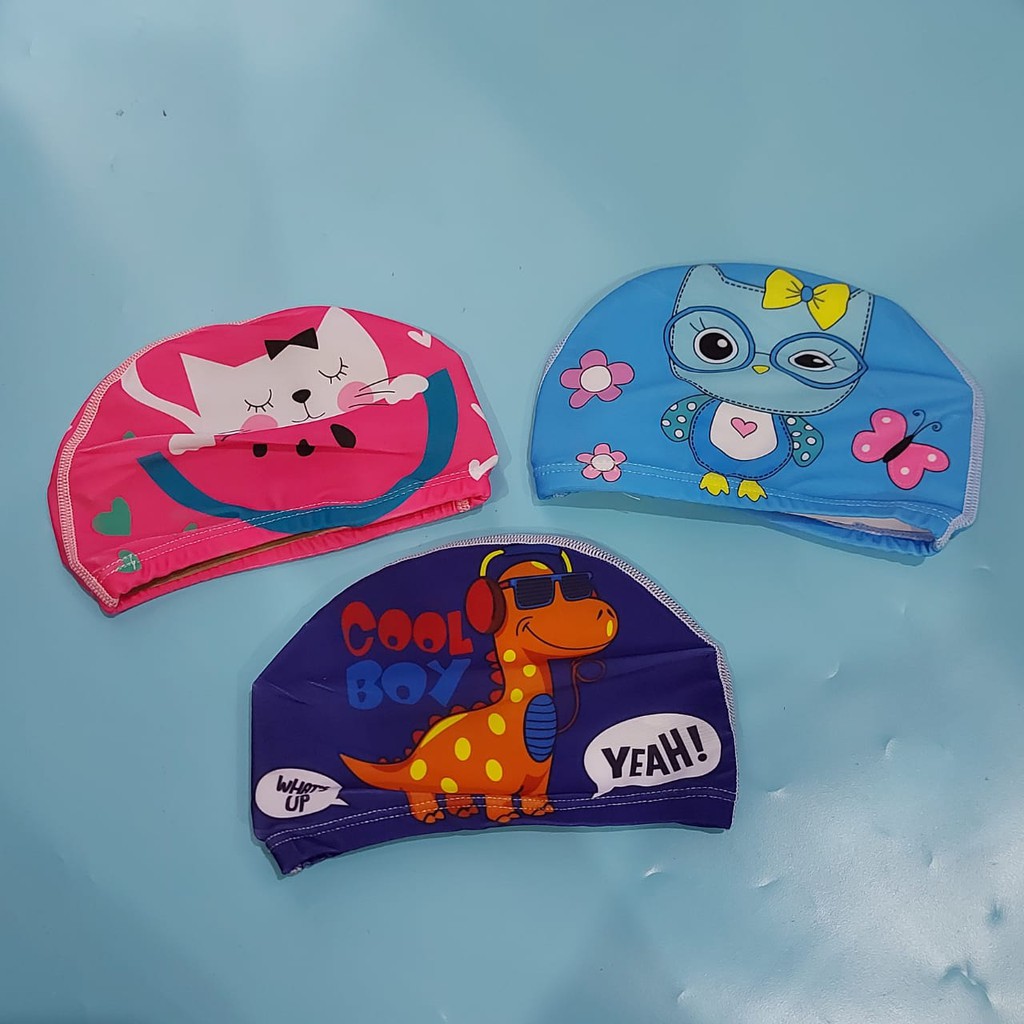 Topi Renang Anak 5235-1 Motif Random