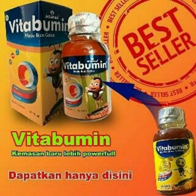 

Vitabumin madu ekstrak albumin ikan gabus & temulawak