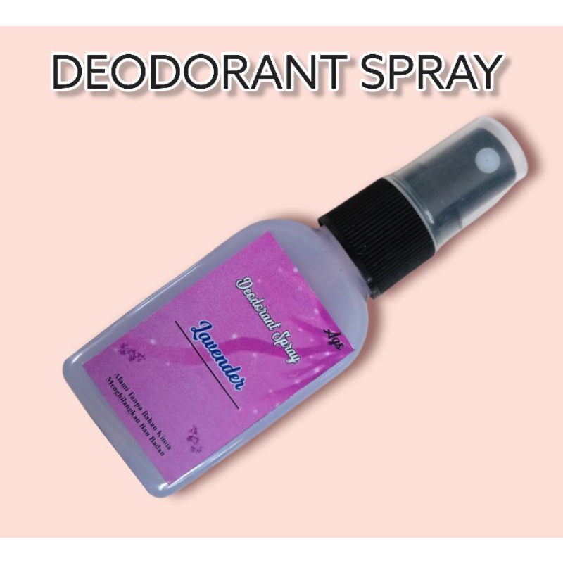 Deodorant Spray Ags Tanpa Bahan Kimia Ekstrak Daun Sirih Promo Rumah Tasik